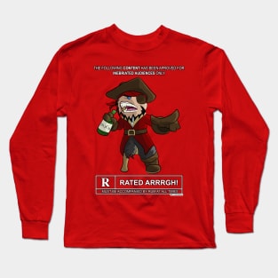 Rated R for Rum Long Sleeve T-Shirt